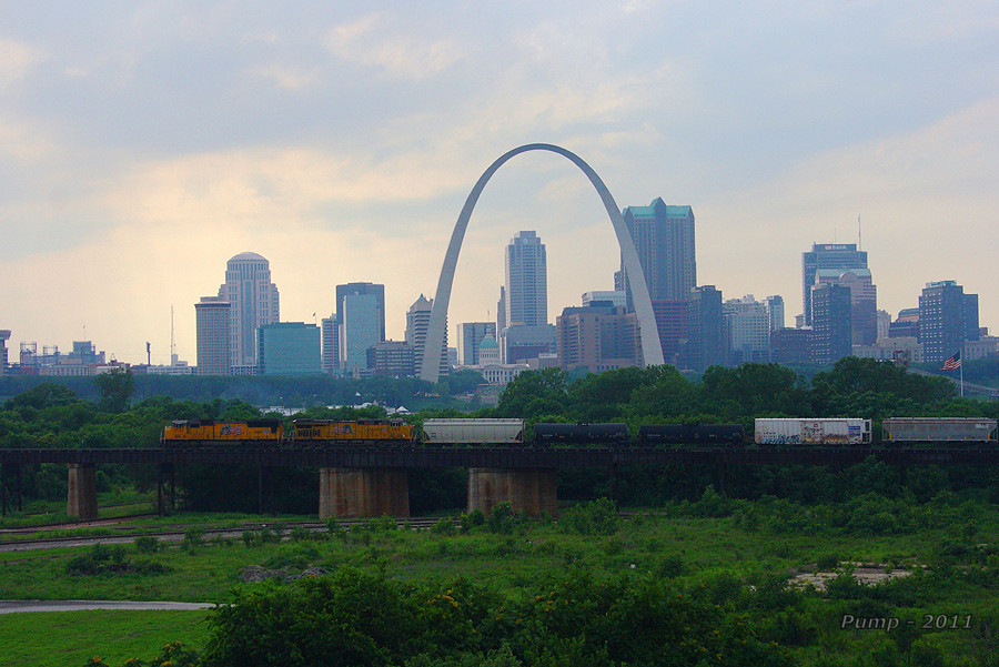 Southbound UP Manifest Train